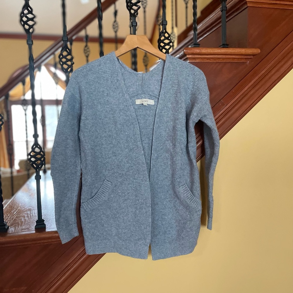 Loft Open Front Cardigan